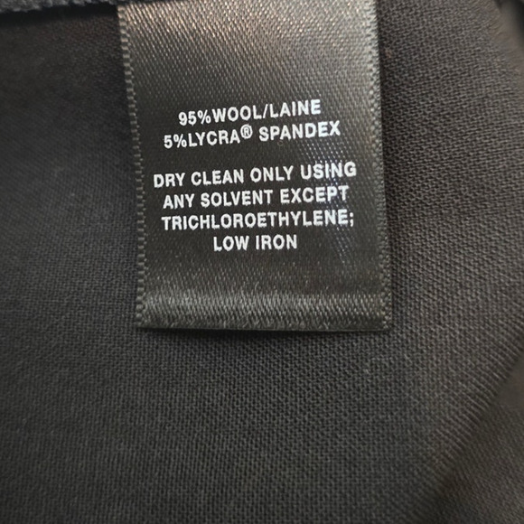 Lafayette 148 New York Business Work Wear Black Women's Dress Pants 8 NWT - Picture 5 of 5